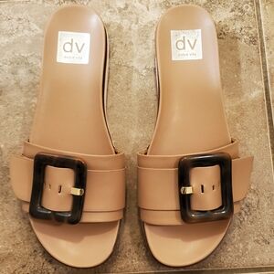 Dolce Vita Women's Brown Buckle Sandals